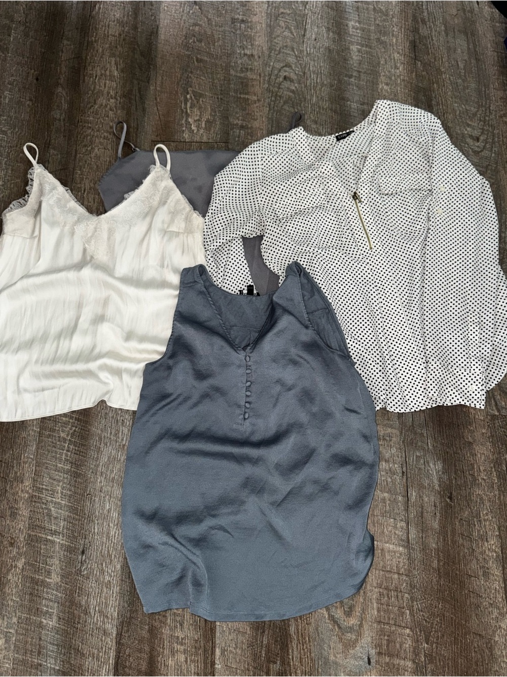 Bundle of small shirts from express and H&M size 4